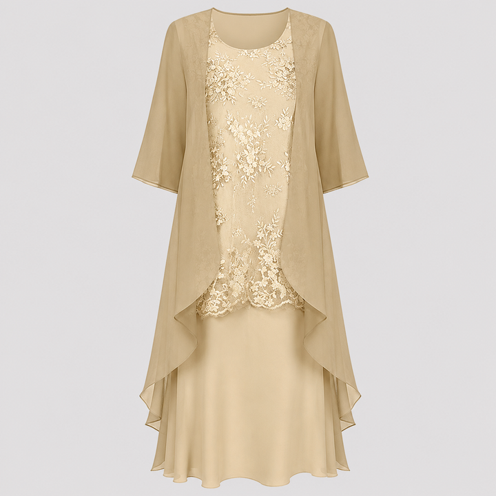 Lumi | Chiffon Two-Piece Dress