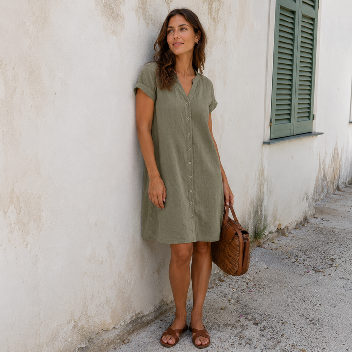 Tess | Shirt Dress