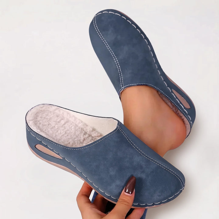 Colleen | Warm Lined Orthopedic Slippers