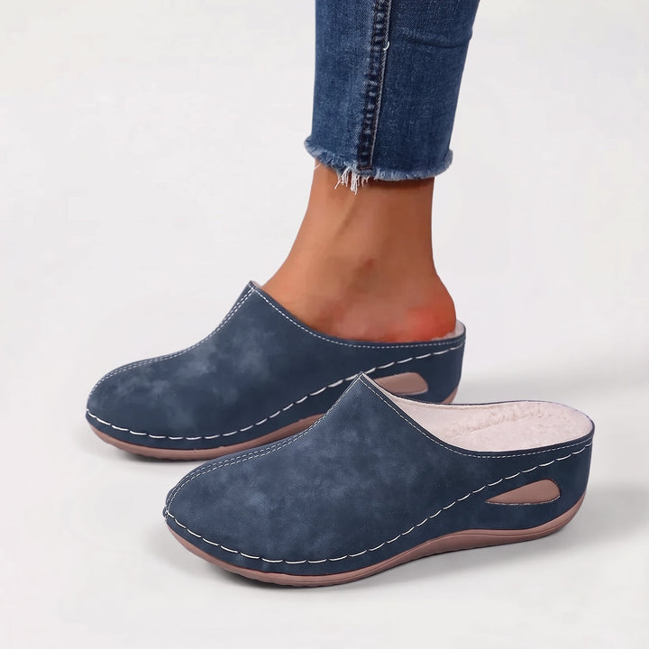 Colleen | Warm Lined Orthopedic Slippers