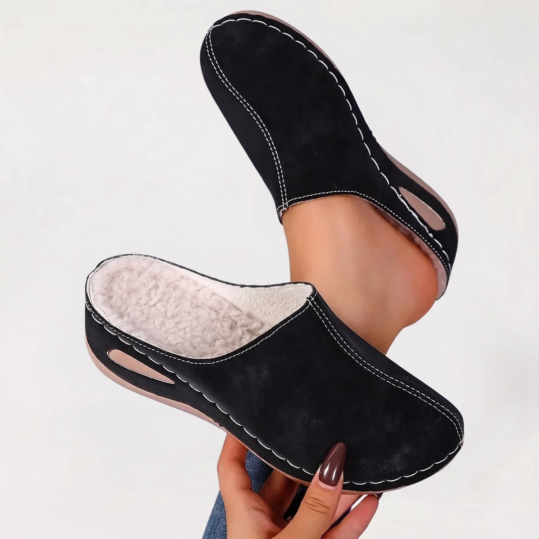 Colleen | Warm Lined Orthopedic Slippers